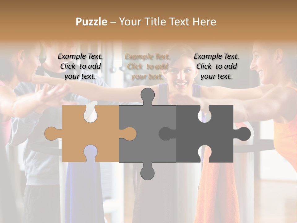 Strength Equipment Health PowerPoint Template