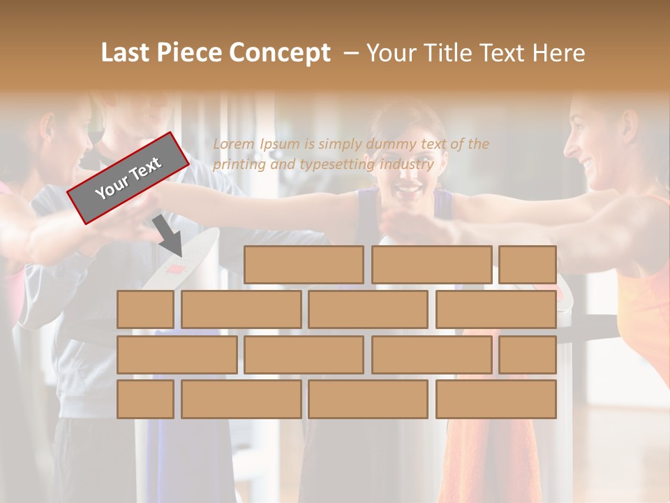 Strength Equipment Health PowerPoint Template