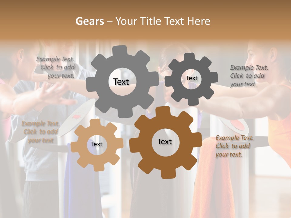 Strength Equipment Health PowerPoint Template