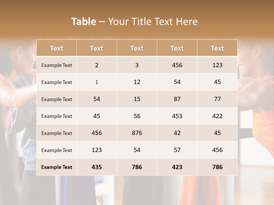Strength Equipment Health PowerPoint Template