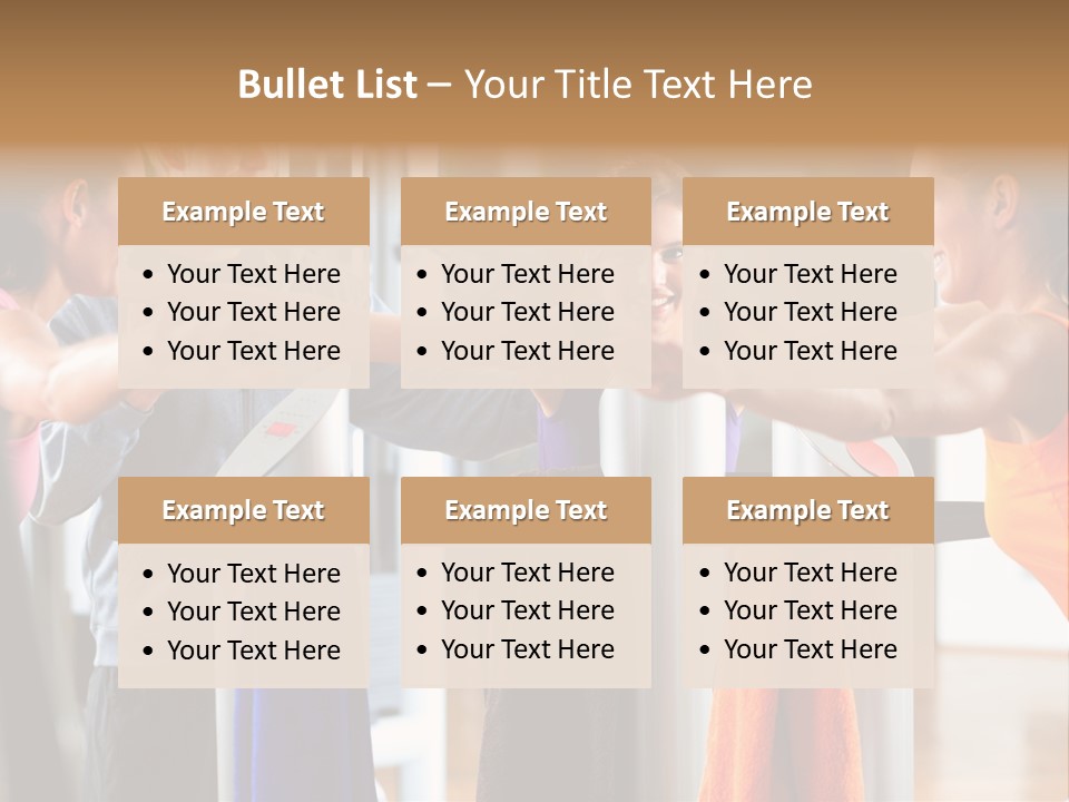 Strength Equipment Health PowerPoint Template
