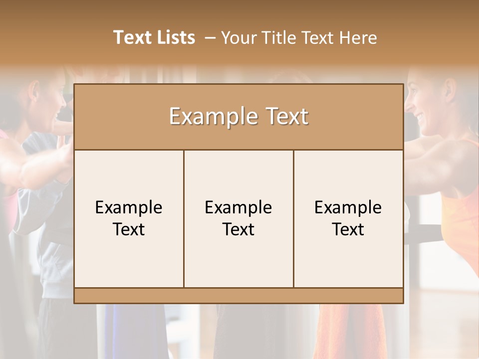 Strength Equipment Health PowerPoint Template