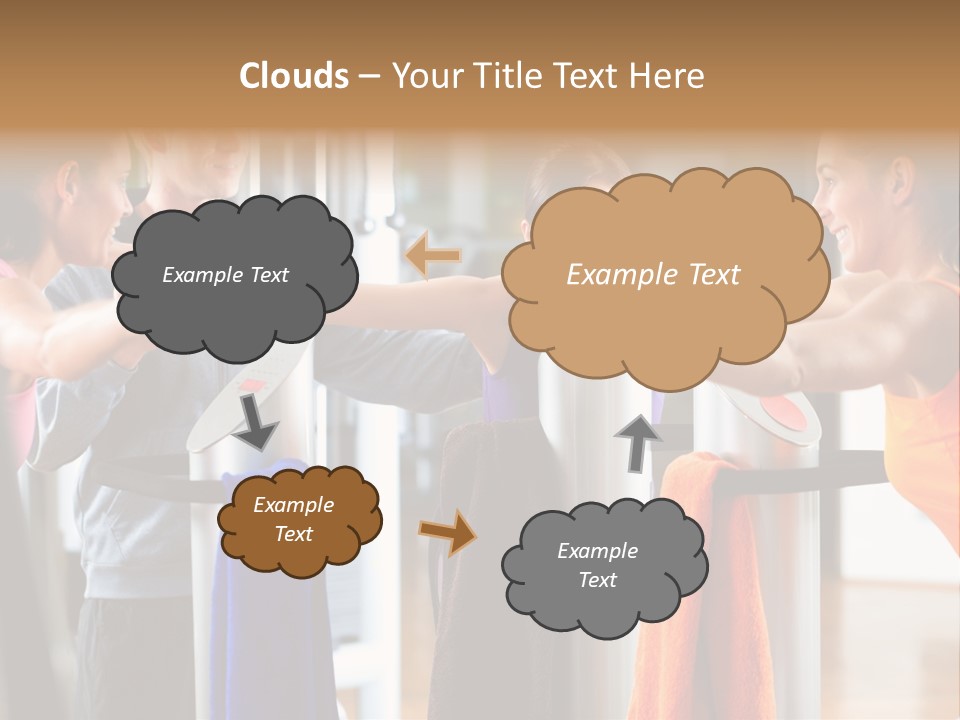 Strength Equipment Health PowerPoint Template