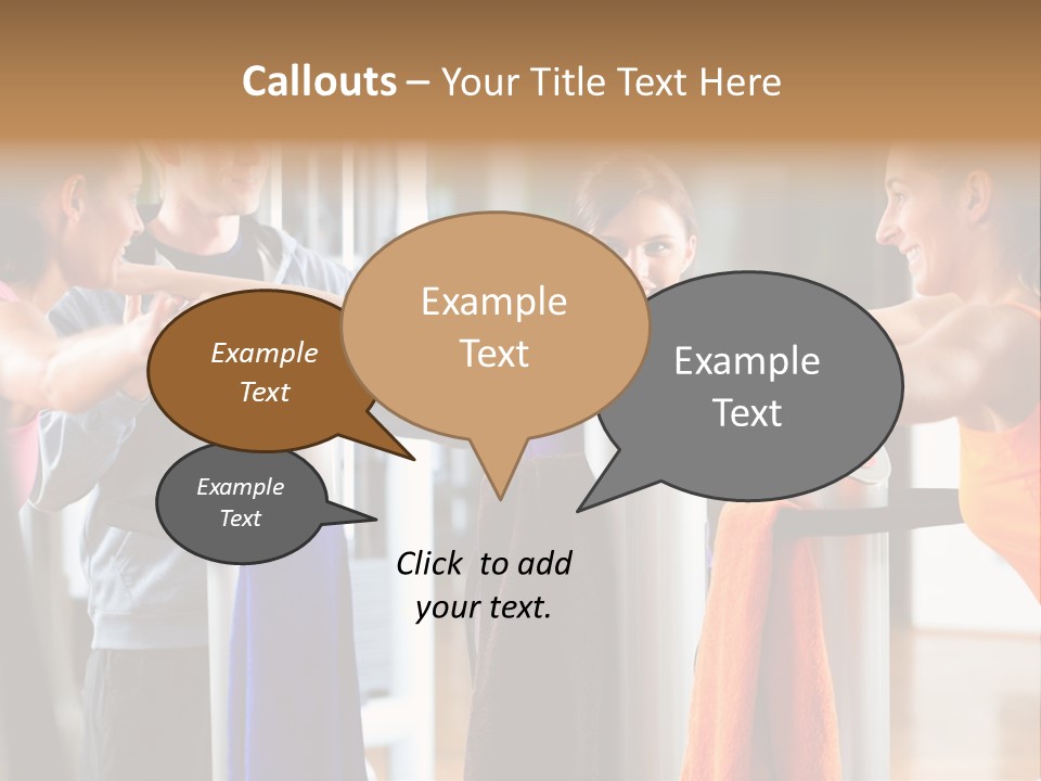 Strength Equipment Health PowerPoint Template