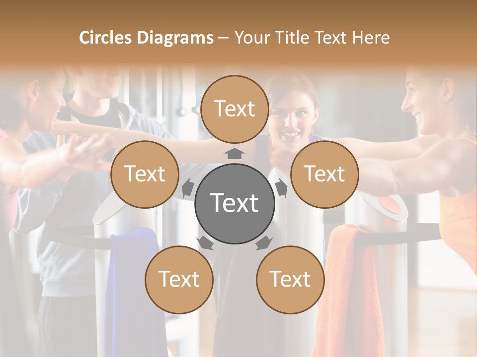 Strength Equipment Health PowerPoint Template