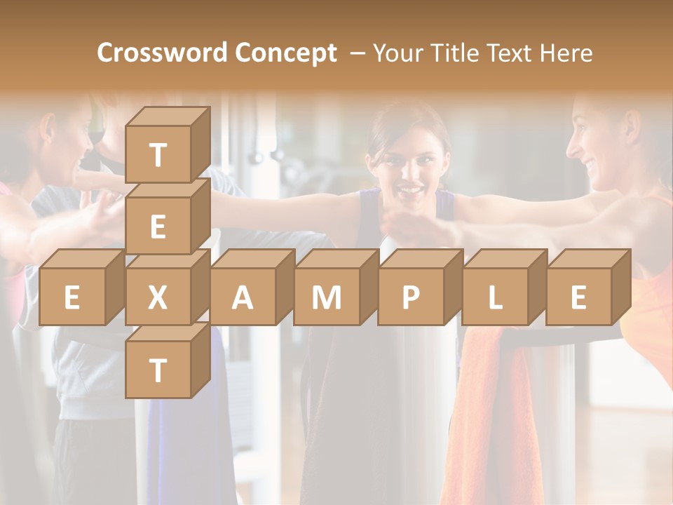 Strength Equipment Health PowerPoint Template