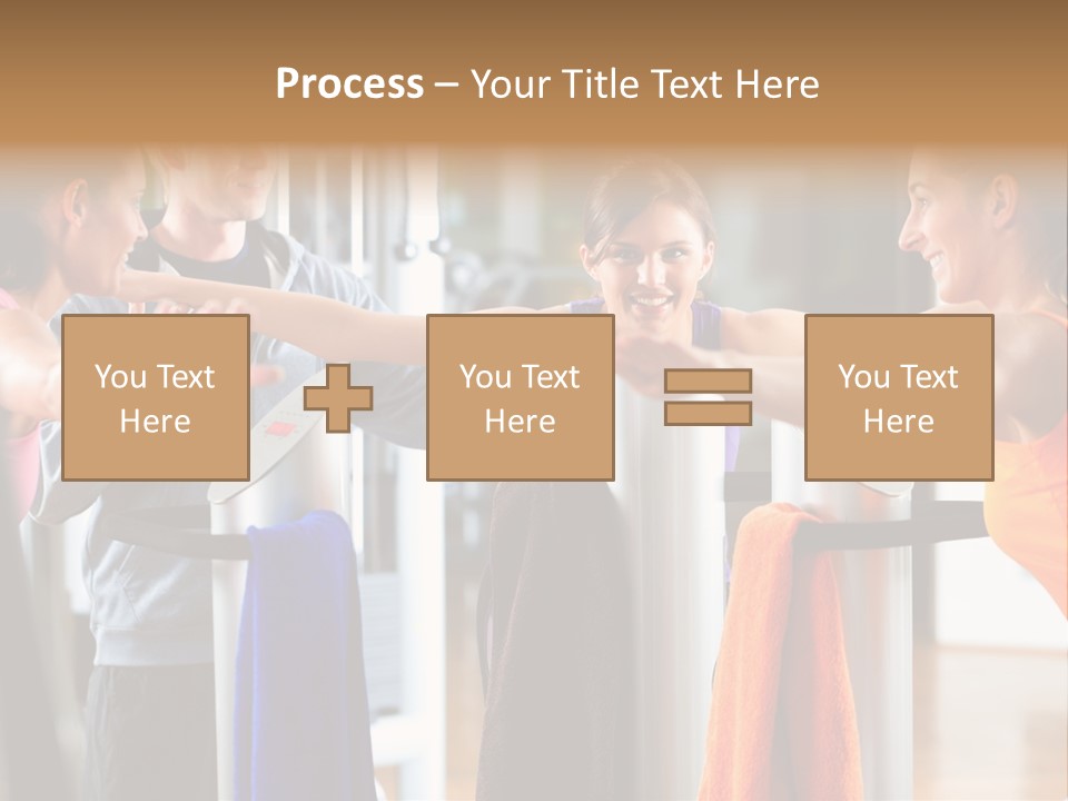 Strength Equipment Health PowerPoint Template