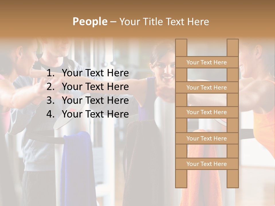 Strength Equipment Health PowerPoint Template
