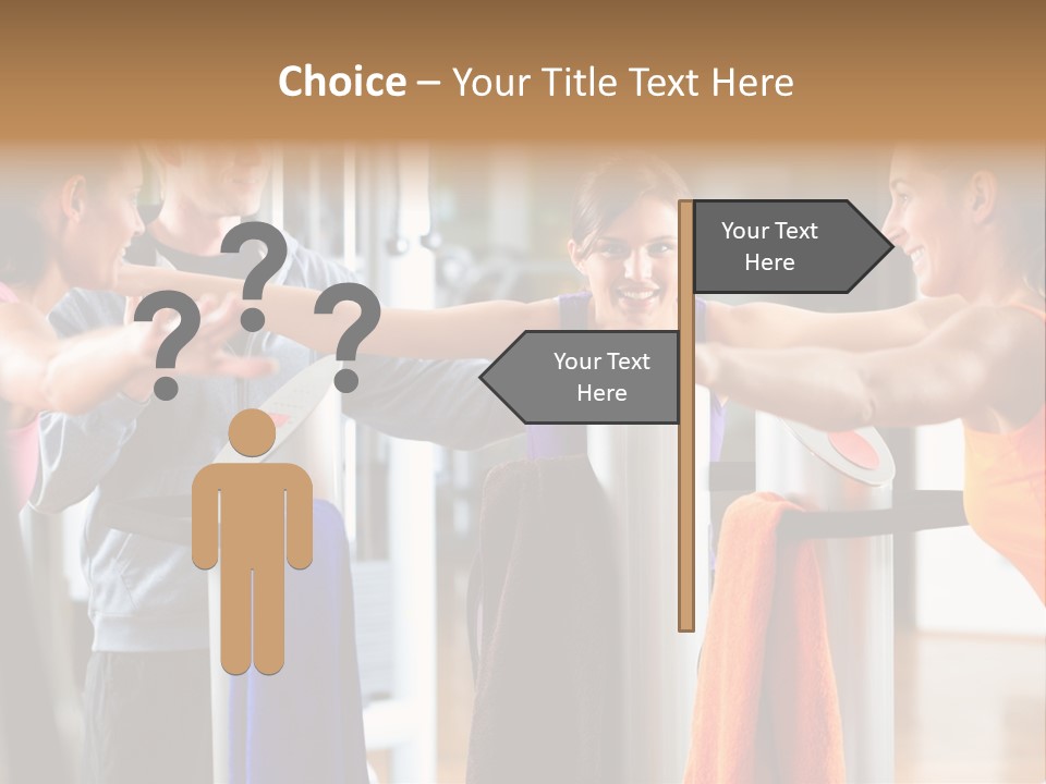 Strength Equipment Health PowerPoint Template
