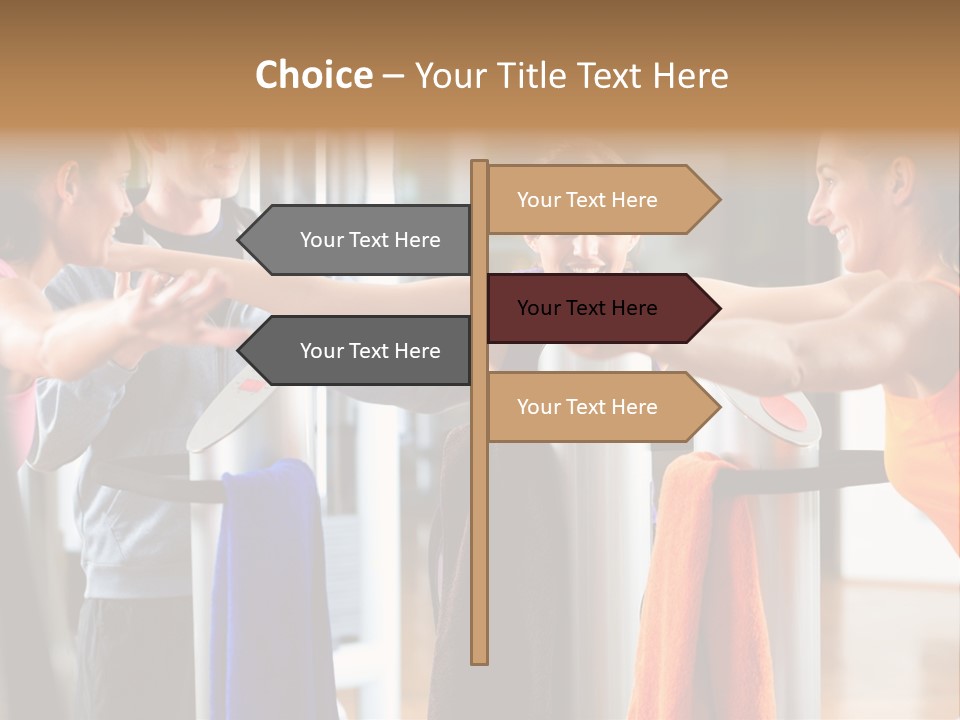 Strength Equipment Health PowerPoint Template
