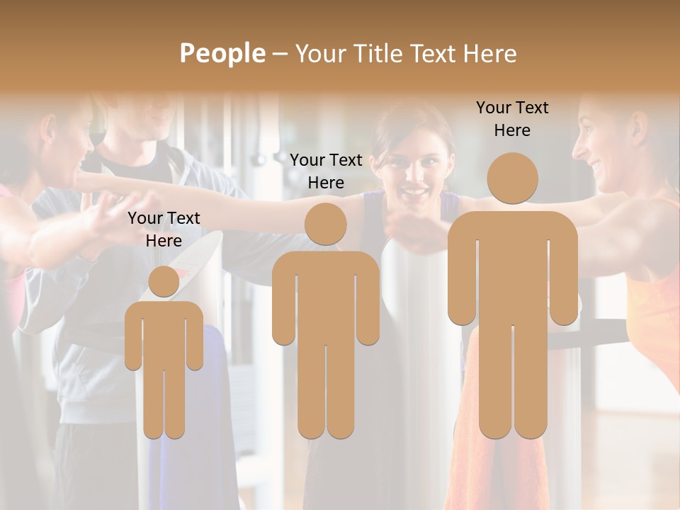 Strength Equipment Health PowerPoint Template