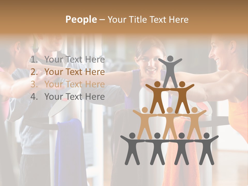 Strength Equipment Health PowerPoint Template