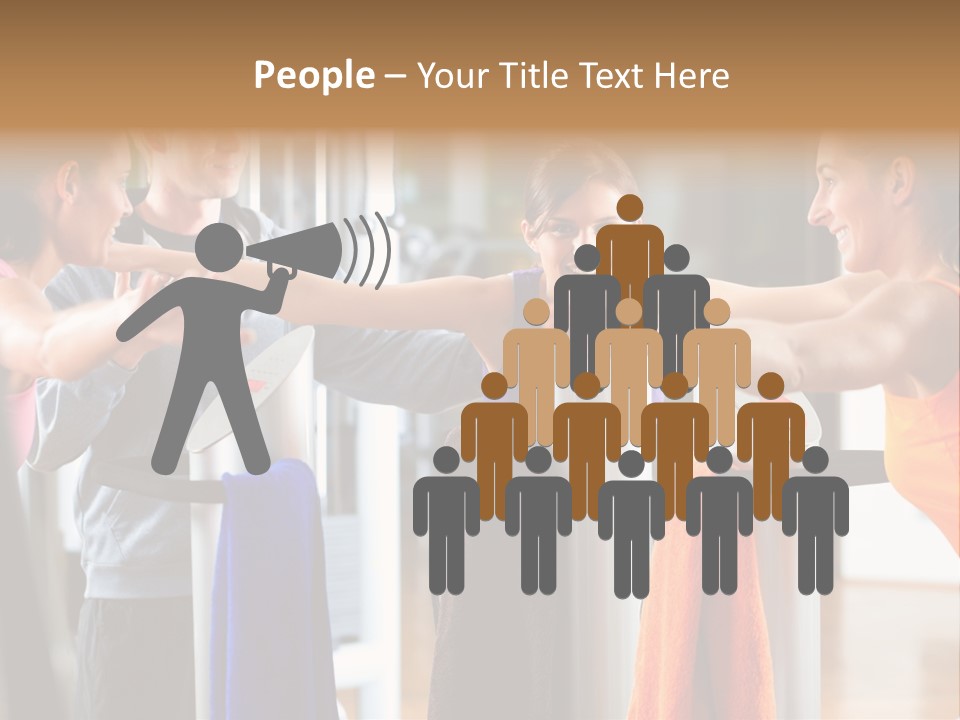 Strength Equipment Health PowerPoint Template