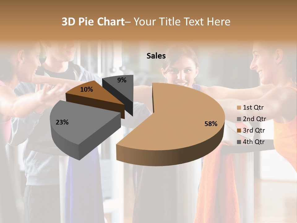 Strength Equipment Health PowerPoint Template