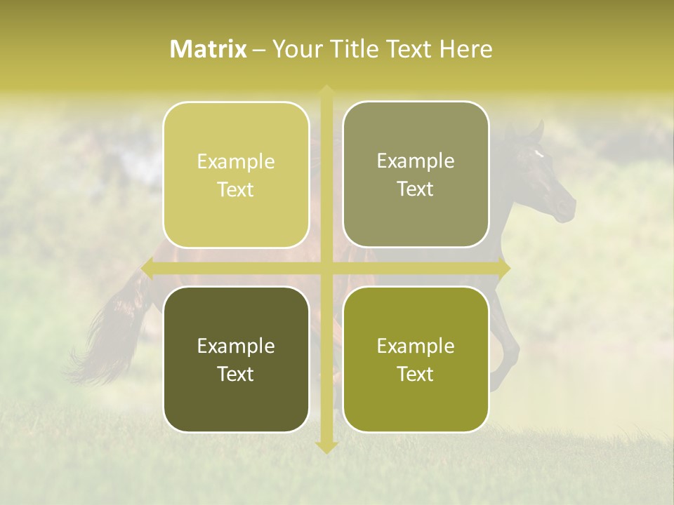 Mare Grass Brown PowerPoint Template