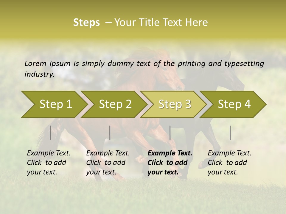 Mare Grass Brown PowerPoint Template