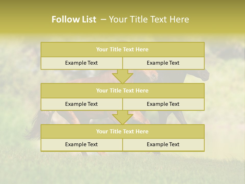 Mare Grass Brown PowerPoint Template