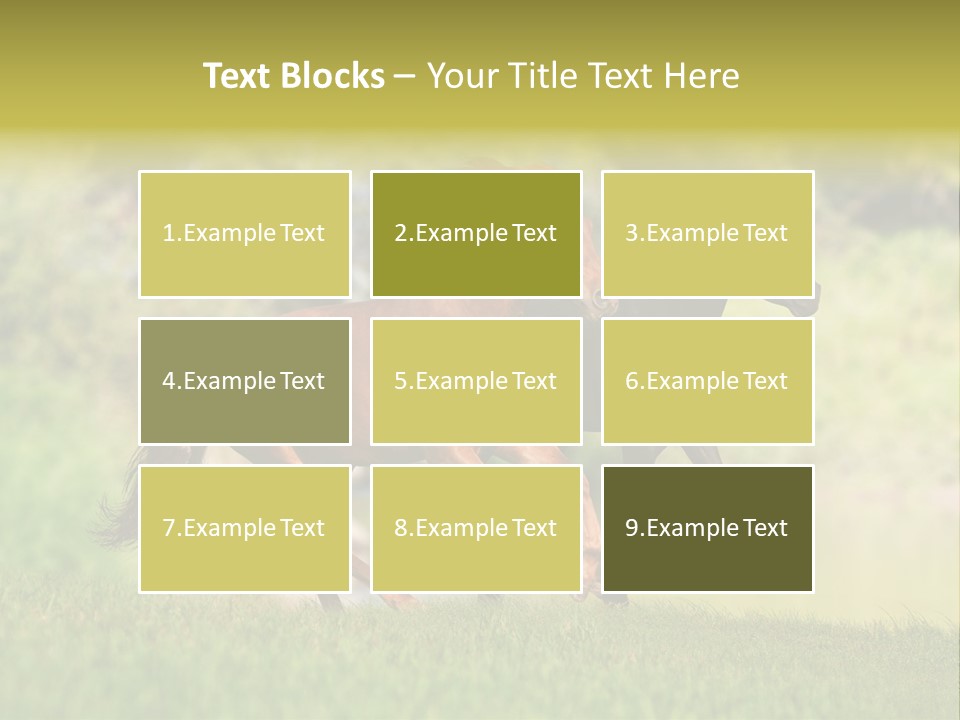 Mare Grass Brown PowerPoint Template