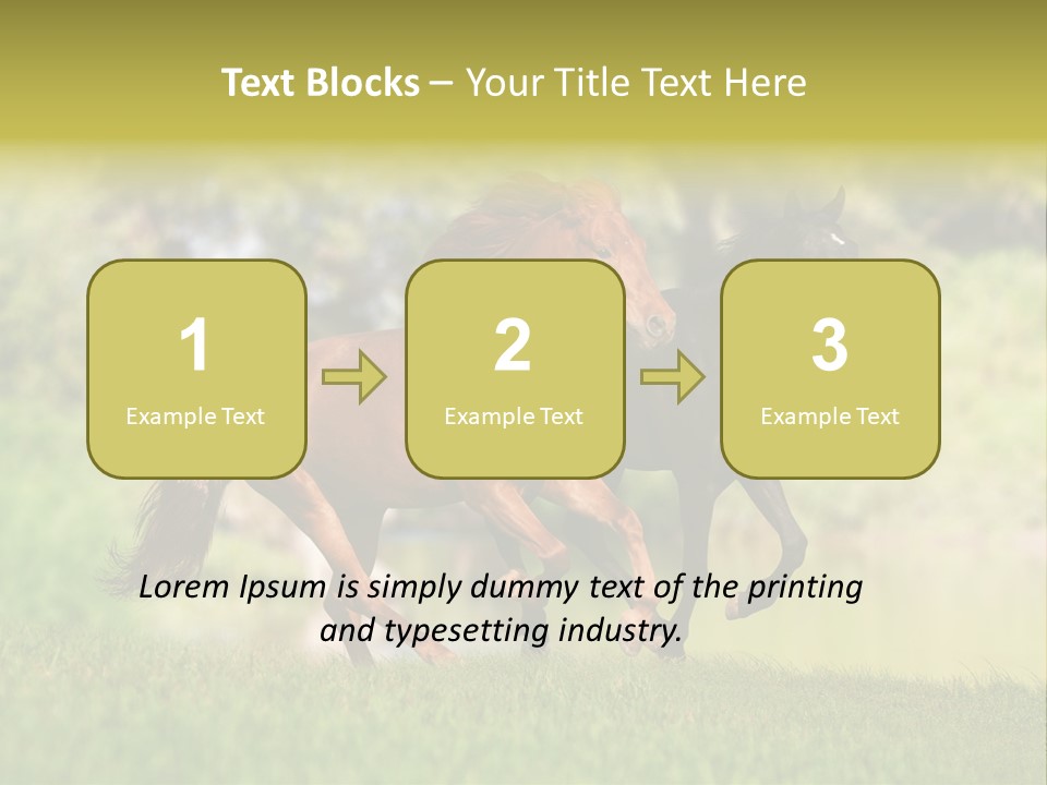 Mare Grass Brown PowerPoint Template