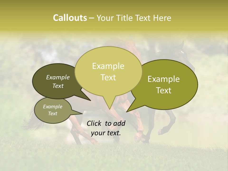 Mare Grass Brown PowerPoint Template