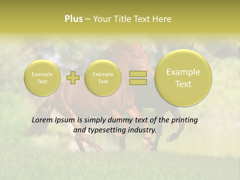 Mare Grass Brown PowerPoint Template