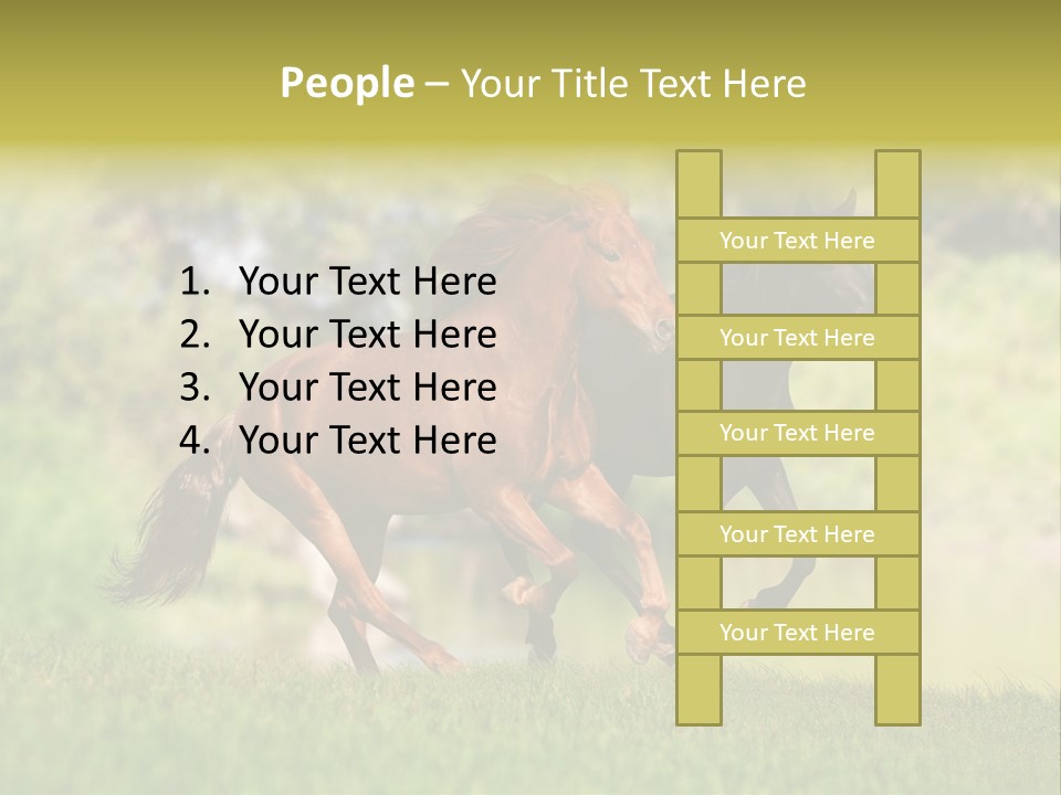 Mare Grass Brown PowerPoint Template