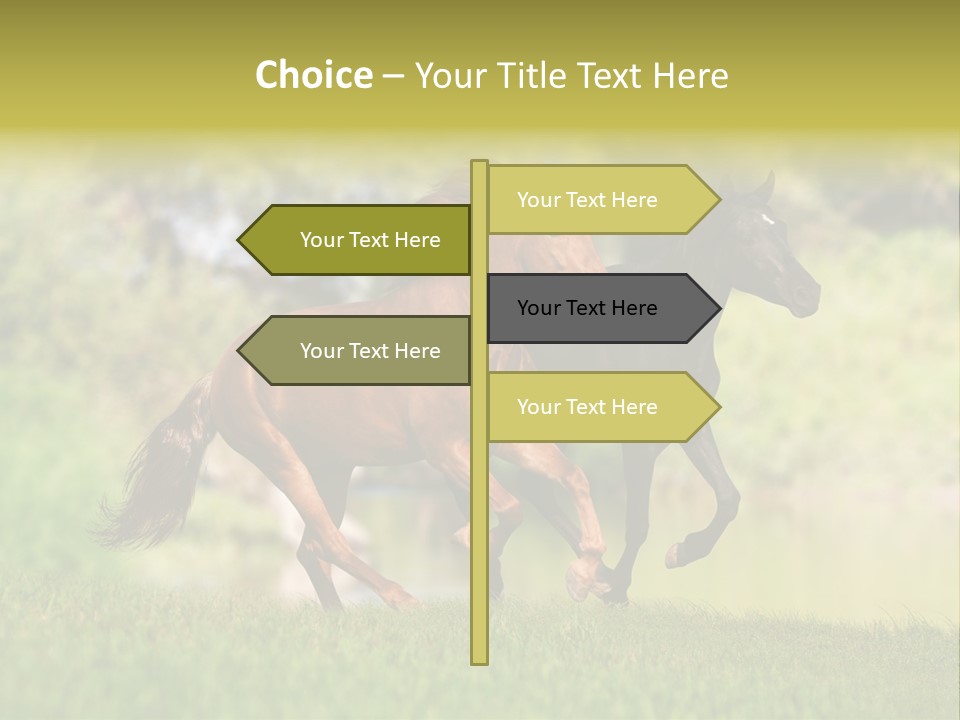 Mare Grass Brown PowerPoint Template