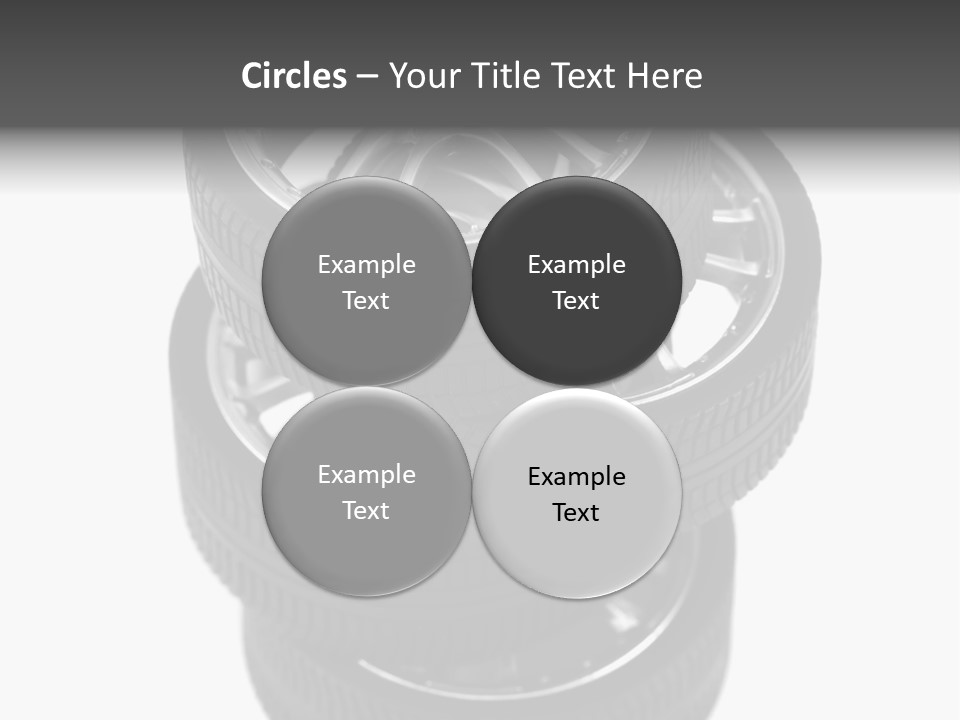 Tyre Vehicle Equipment PowerPoint Template