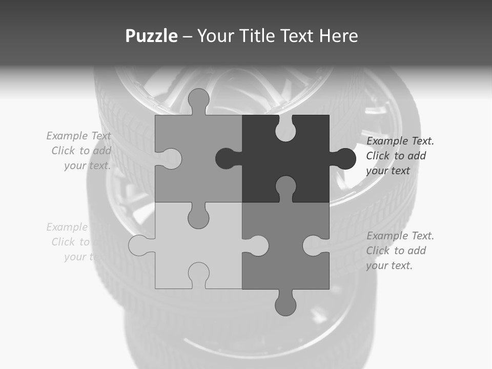 Tyre Vehicle Equipment PowerPoint Template
