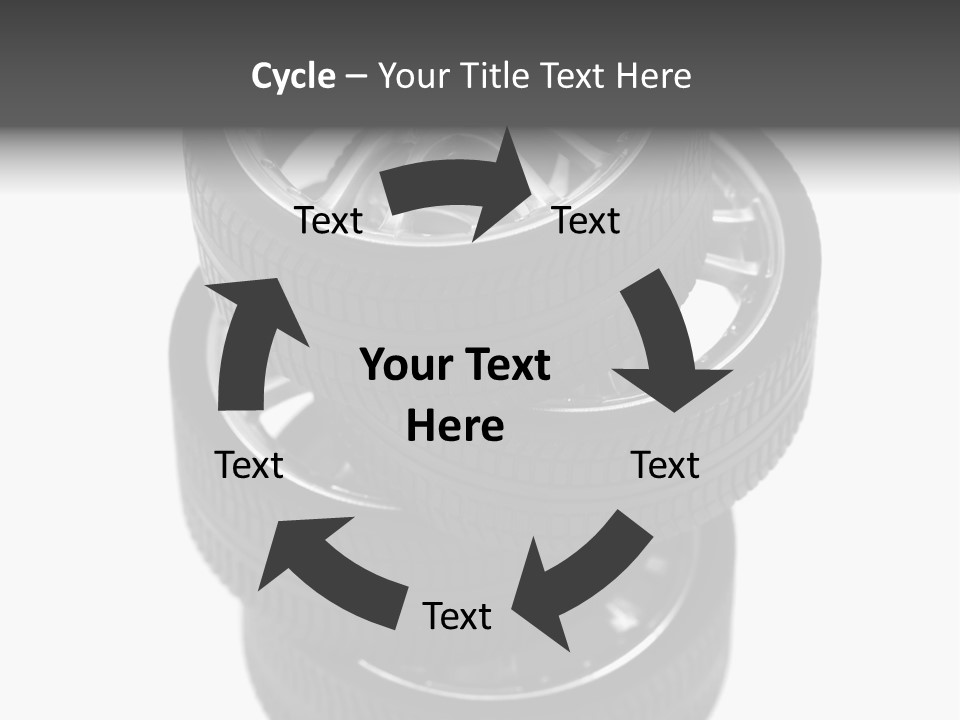 Tyre Vehicle Equipment PowerPoint Template