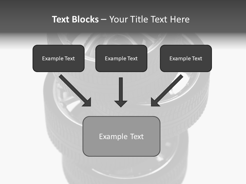 Tyre Vehicle Equipment PowerPoint Template