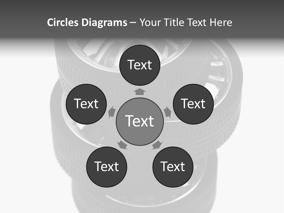 Tyre Vehicle Equipment PowerPoint Template