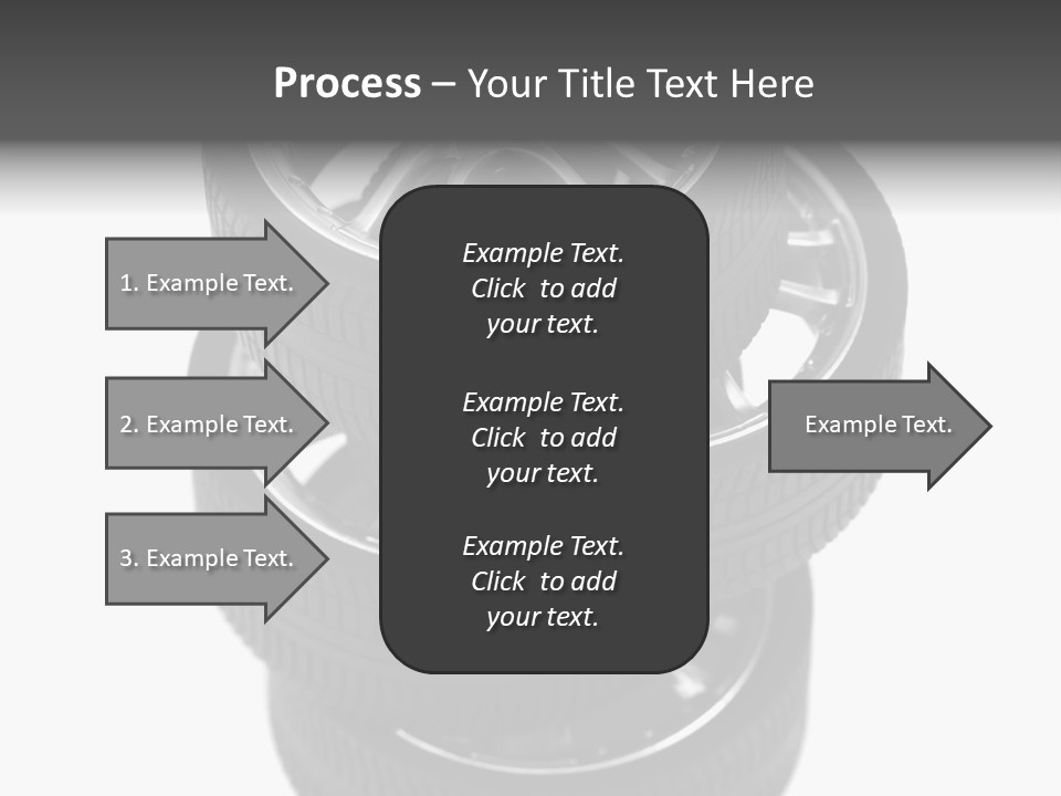Tyre Vehicle Equipment PowerPoint Template