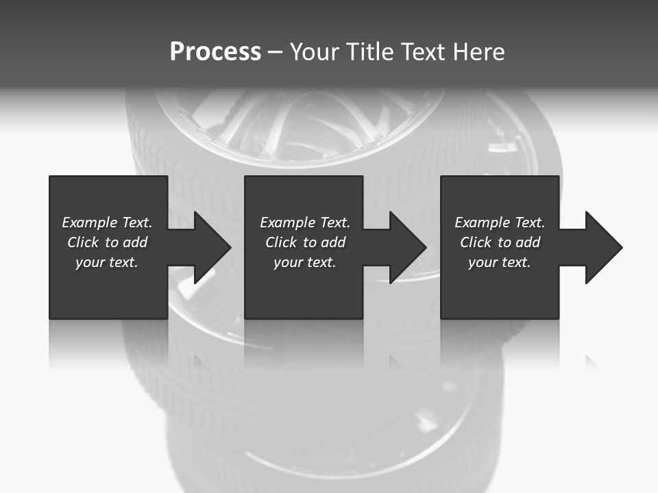 Tyre Vehicle Equipment PowerPoint Template
