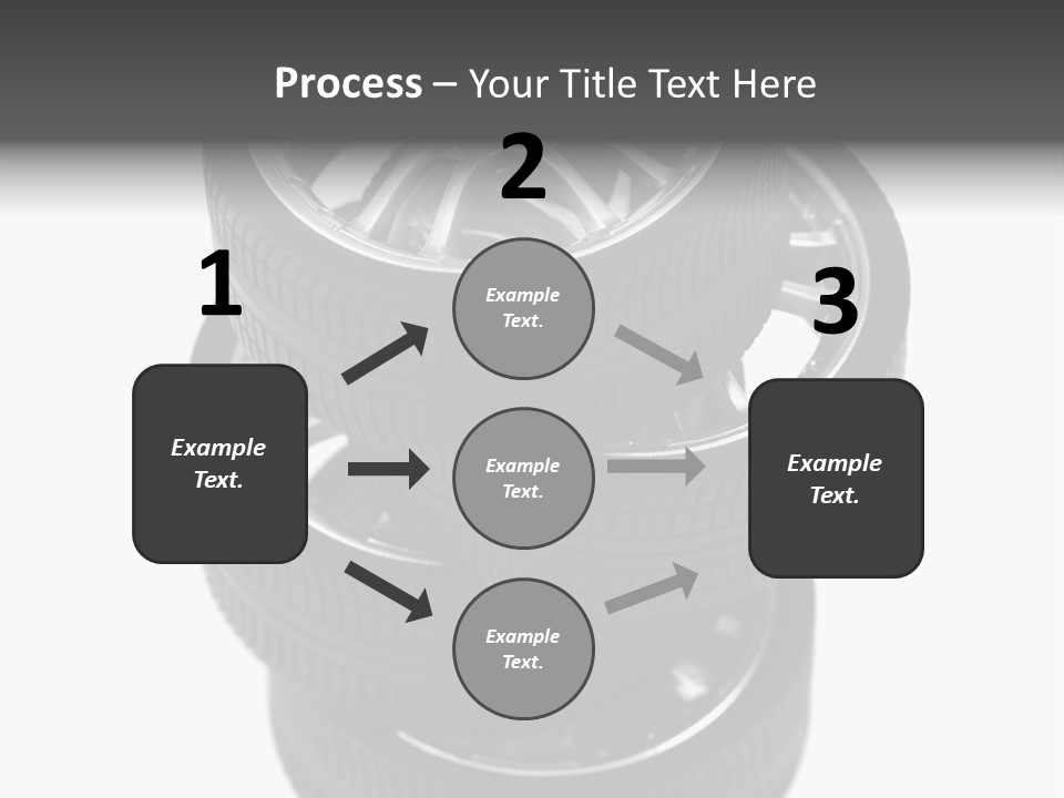 Tyre Vehicle Equipment PowerPoint Template
