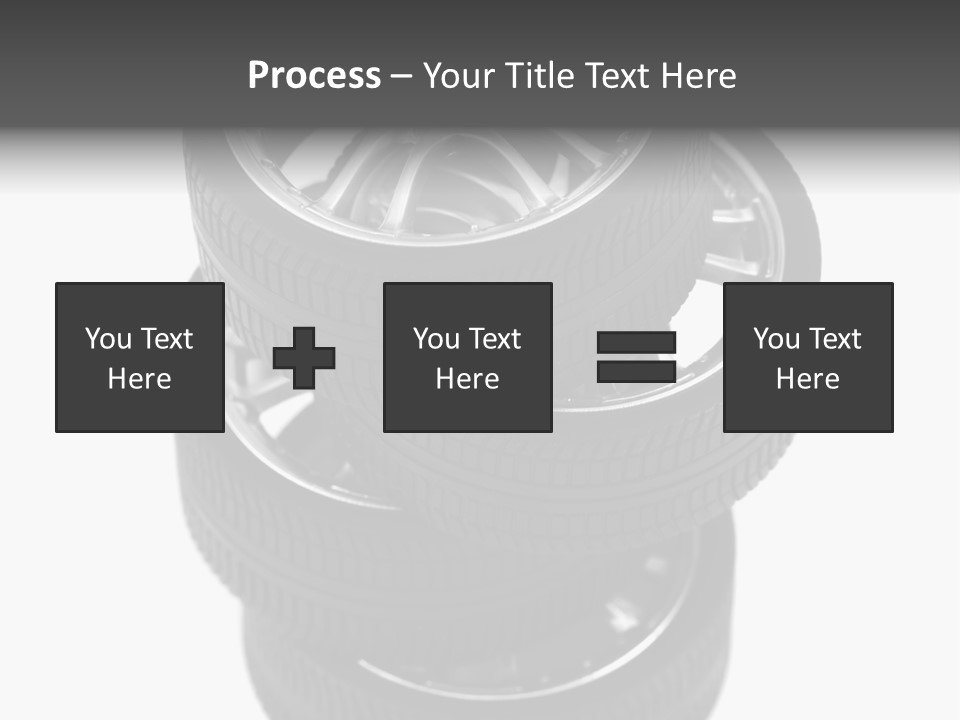 Tyre Vehicle Equipment PowerPoint Template