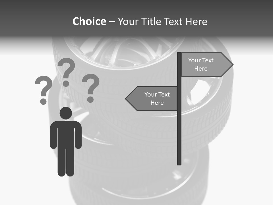 Tyre Vehicle Equipment PowerPoint Template