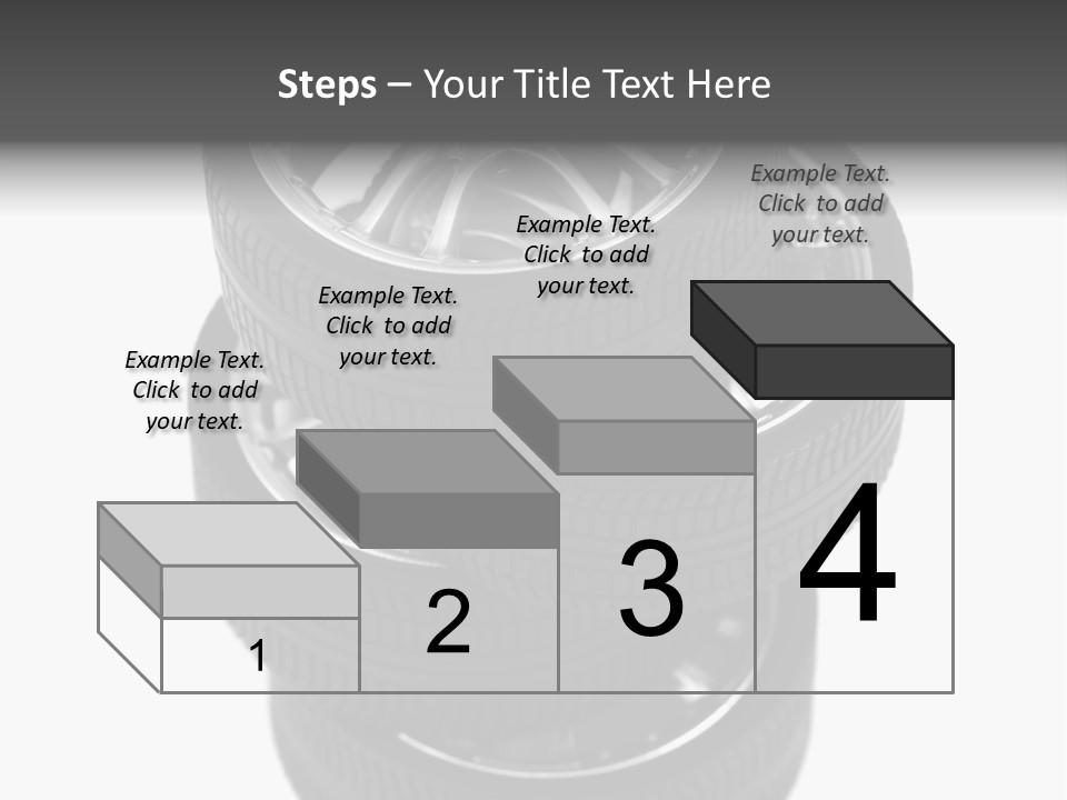 Tyre Vehicle Equipment PowerPoint Template