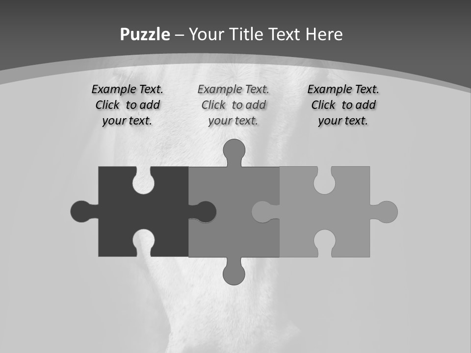 Grey Portrait Outside PowerPoint Template