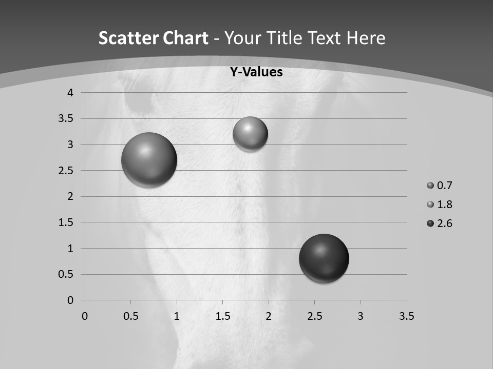 Grey Portrait Outside PowerPoint Template