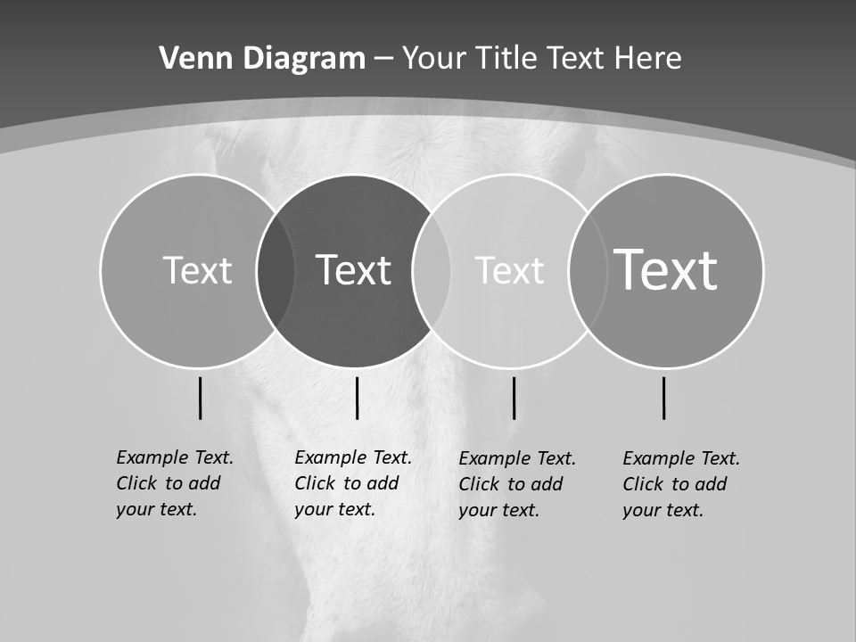 Grey Portrait Outside PowerPoint Template
