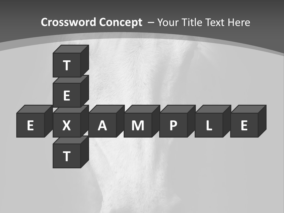 Grey Portrait Outside PowerPoint Template