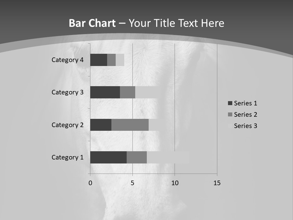 Grey Portrait Outside PowerPoint Template