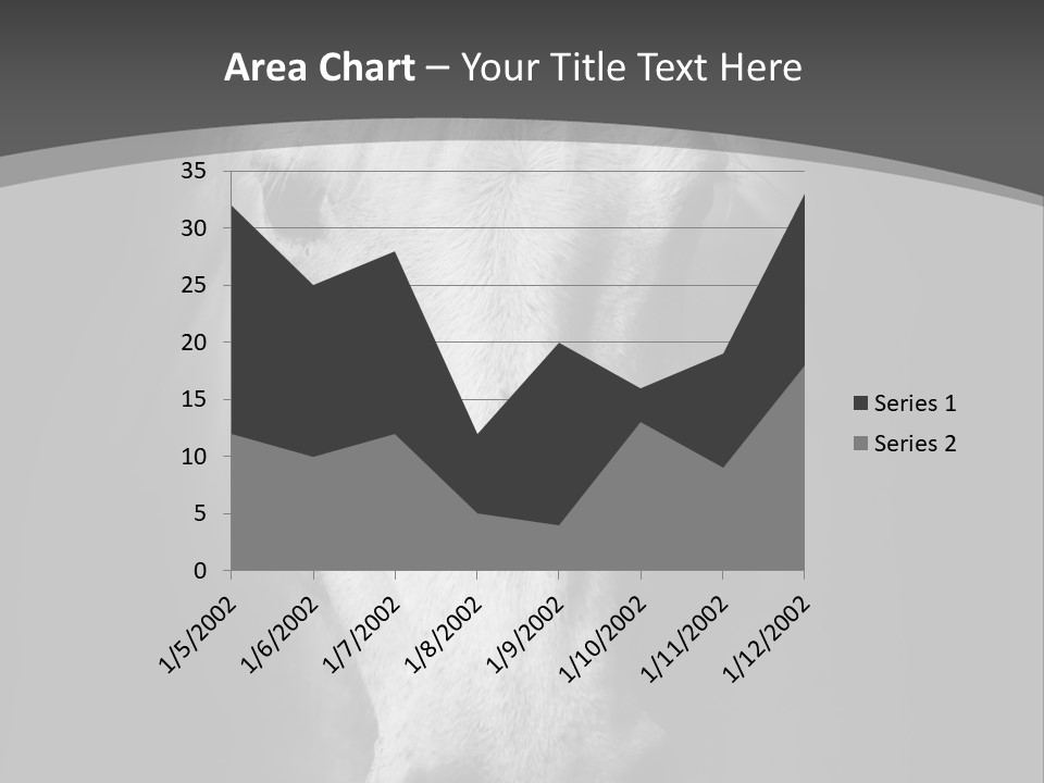Grey Portrait Outside PowerPoint Template