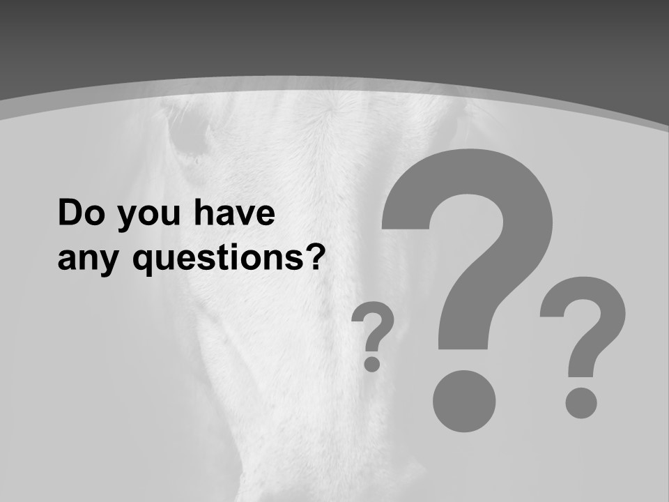 Grey Portrait Outside PowerPoint Template