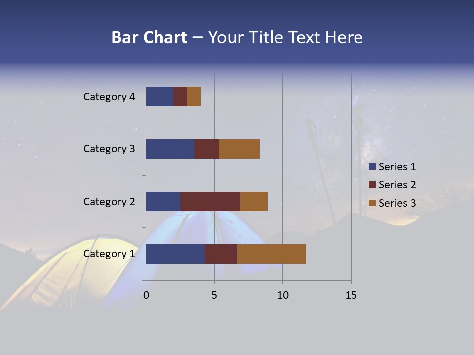 Glow Tent Darkness PowerPoint Template
