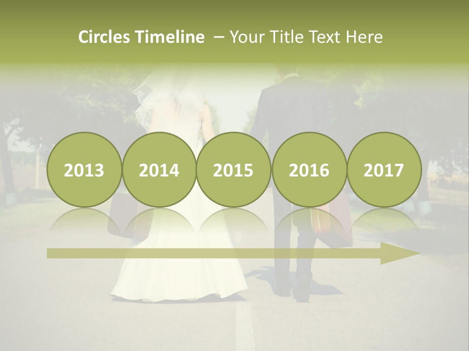 Men White Gown PowerPoint Template