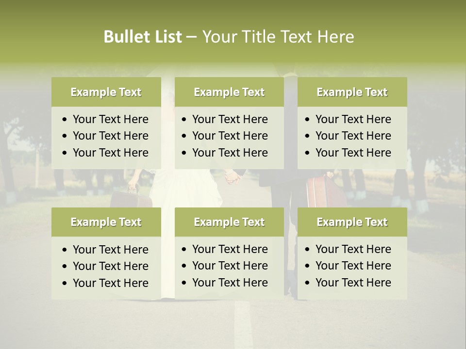 Men White Gown PowerPoint Template