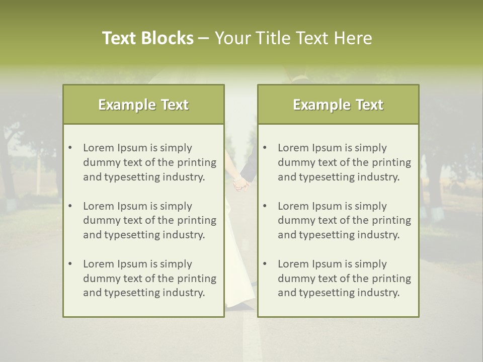 Men White Gown PowerPoint Template