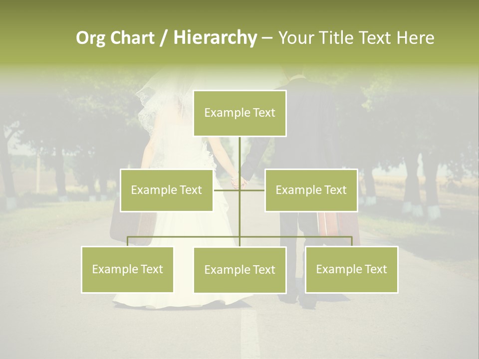 Men White Gown PowerPoint Template